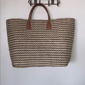 Designer beach tote or purse